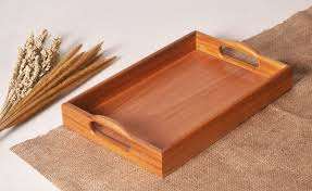 Plateau de service en bois rond personnalisé de haute qualité pour les restaurants Produit le plus vendu de l'exportateur et du fabricant - Product Image 6