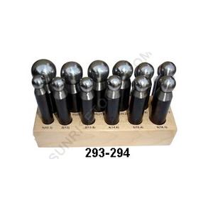 Poinçon de frappe de produit de haute qualité (lot de 12) sur support en bois utilisant pour les accessoires de bijoux outils vente entière prix le plus bas - Product Image 1