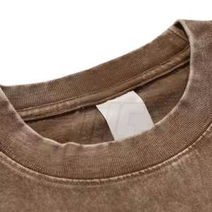 เสื้อยืดโอเวอร์ไซส์ผู้ชายลายฟอกสี ผ้าเนื้อนุ่ม สไตล์สตรีทแวร์ สำหรับใส่ในชีวิตประจำวันและสไตล์คนเมือง - Product Image 3