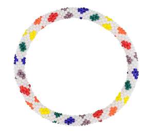 Pulsera de cuentas de mezcla de colores para un encanto único Pulsera de cuentas de amuleto de la suerte con significado de MD Handicraft - Product Image 3