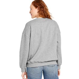 Haute qualité femmes pull court tricoté col rond coupe ample goutte épaule couleur unie pull respirant décontracté automne/hiver - Product Image 3