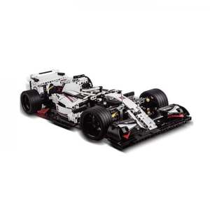 Mold King - Juego de Bloques de Construcción de Auto de Carreras F1 de Plástico a Escala 1:8 para Niños - Product Image 1