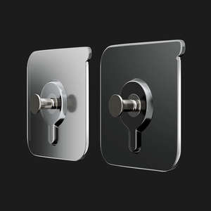 Gancho Adhesivo de PVC sin Perforaciones ni Rastro, Tipo Adhesivo sin Clavos, para Colgar Colgantes en la Pared de la Cocina - Product Image 2