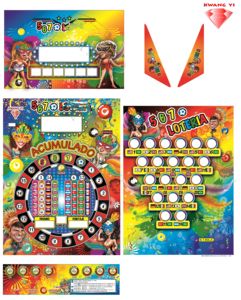 Máquina de Lotería 567 7 Bolas Máquina de Pinball con Bonificación - Product Image 4