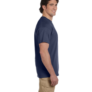 เสื้อยืดผู้ชายเข็มคู่ไร้รอยต่อ Dryclend 50ผ้าฝ้าย/50โพลี - Product Image 5