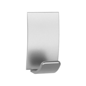 APPENDINO ADESIVO INOFIX 1 POSTO COLORE CROMO OPACO - Product Image 1