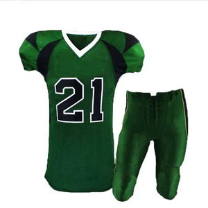 Service OEM Vente en Gros de Bonne Qualité Impression par Sublimation Logo Personnalisé Ensemble de Maillots de Football Américain pour Hommes Uniformes à Vendre - Product Image 3