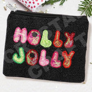 Bolsa de monedas con cuentas famosas de TIK TOK, billetera personalizada con cuentas de semillas, hermoso regalo para mamá, diseño de corazones para niñas - Product Image 2