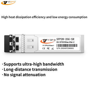 Toptan Yüksek Talep Gören Hemen Gönderilebilir 25G SFP28 85nm <span class=keywords><strong>SR</strong></span> 100M 300m LC Fiber Optik Alıcı-Verici Modülü MMF, Şimdi Gönderime Hazır - Product Image 4