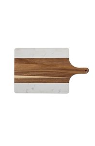 Tabla de cortar de madera y mármol duradera lista para enviar, bloques de Acacia para cocina, tablas de cortar de madera, plato de Pizza, plato de charcutería - Product Image 6