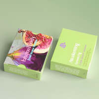 Boîte d'emballage biodégradable étanche personnalisée pour éponge à vapeur de douche florale, fabrication artisanale UV de haute qualité, impression de logo personnalisée