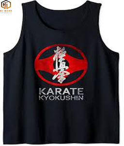 Kyokushin Karate Spirit-Camiseta sin mangas para hombre - Product Image 1