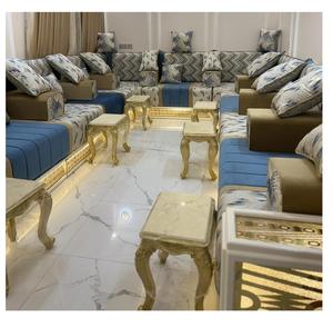 Sofá estilo Majlis árabe, diseño clásico, elegante conjunto para sala de estar, asientos de esquina de lujo, diseño que ahorra espacio - Product Image 1