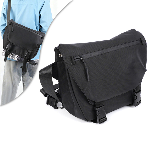 Custom Black Gray Messenger Hidden Camera Equipment Bag Compact Dslr Small Bag Waterproof Photography Camera Bags for Kf Concept