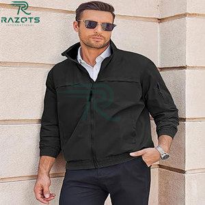 Veste matelassée coupe-vent en tissu épais pour adultes avec fermeture éclair pour l'hiver Vêtements d'extérieur décontractés unisexe Vente en gros - Product Image 5