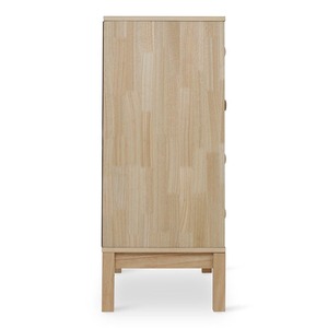 Kevin 4-türige Kommode Blue & Natural Teak Mahagoni Suar Holz Rattan für Schlafzimmer & Hotel Wohnzimmer möbel - Product Image 2