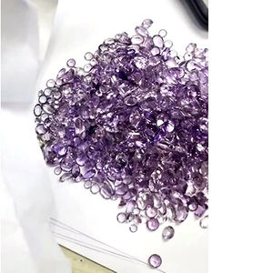 710 pcs d'améthyste naturelle 4x3 5x3 6x4mm poire ovale 3mm 4mm facette ronde 295 cts Lot Iroc ventes katela pierres précieuses en vrac coupées US $59 - Product Image 1