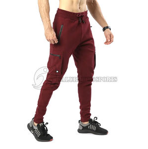 2023 nouveau Design hommes coton Joggers léger haute toile Cargo pantalon Logo personnalisé mi décontracté Sport Style pantalons de survêtement chaud - Product Image 3
