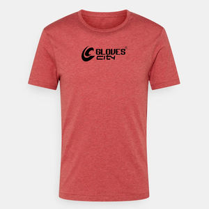 T-shirt décontracté pour homme, été, confortable, col rond, design personnalisé, élégant, couleur unie, coupe régulière, manches courtes, tricot fin - Product Image 2