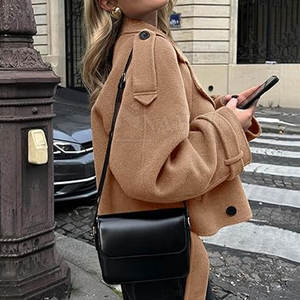 Low Moq <b>Women</b> Wool <b>Jackets</b> Breathable <b>Women</b> Wool <b>Jackets</b> Custom Design Made <b>Women</b> Wool <b>Jackets</b> - Product Image 4