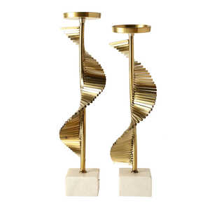 Bougeoir fait main de luxe à 7 bras décor de table de centre de mariage de qualité supérieure avec éclairage pour le prix de gros de Noël - Product Image 6