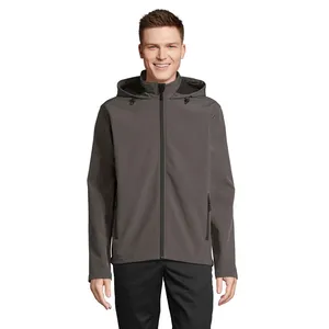 Giacca Softshell da Corsa con Cappuccio Sostenibile per Uomo - Product Image 4
