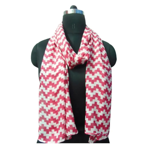 La mayoría de las bufandas impresas de viscosa de diseñador más vendidas disponibles en India a precio mayorista Frim proveedor de confianza. - Product Image 5