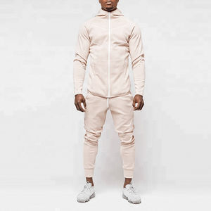2025 Logo personnalisé survêtement français éponge 100% coton polaire haute rue survêtement vêtements décontractés Streetwear survêtement pour homme - Product Image 5