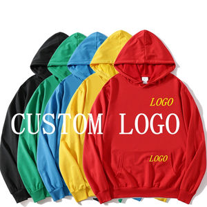 Streetwear d'hiver personnalisable pour hommes ensemble de pantalons de survêtement à capuche en tissu polaire surdimensionné sans ficelle avec capuche solide impression de logo personnalisé - Product Image 4