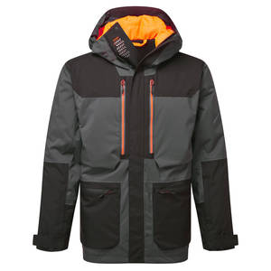 Veste matelassée pour homme avec logo personnalisé en gros, résistante à l'eau, chaude, pour l'hiver, veste de sécurité en polyester et coton, LED - Product Image 1