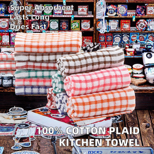 Paño de Cocina Desechable de Algodón, de Secado Rápido, con Tejido Waffle, Ecológico, Absorbente, Personalizado, en Blanco - Product Image 2