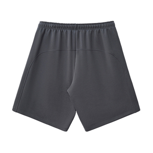 กางเกงขาสั้นออกกำลังกายในยิมของผู้ชายกางเกงออกกำลังกายเอวกลางแบบลำลองพร้อมกระเป๋าแห้งและวิ่งสั้นมีกระเป๋า-ขายส่ง - Product Image 4