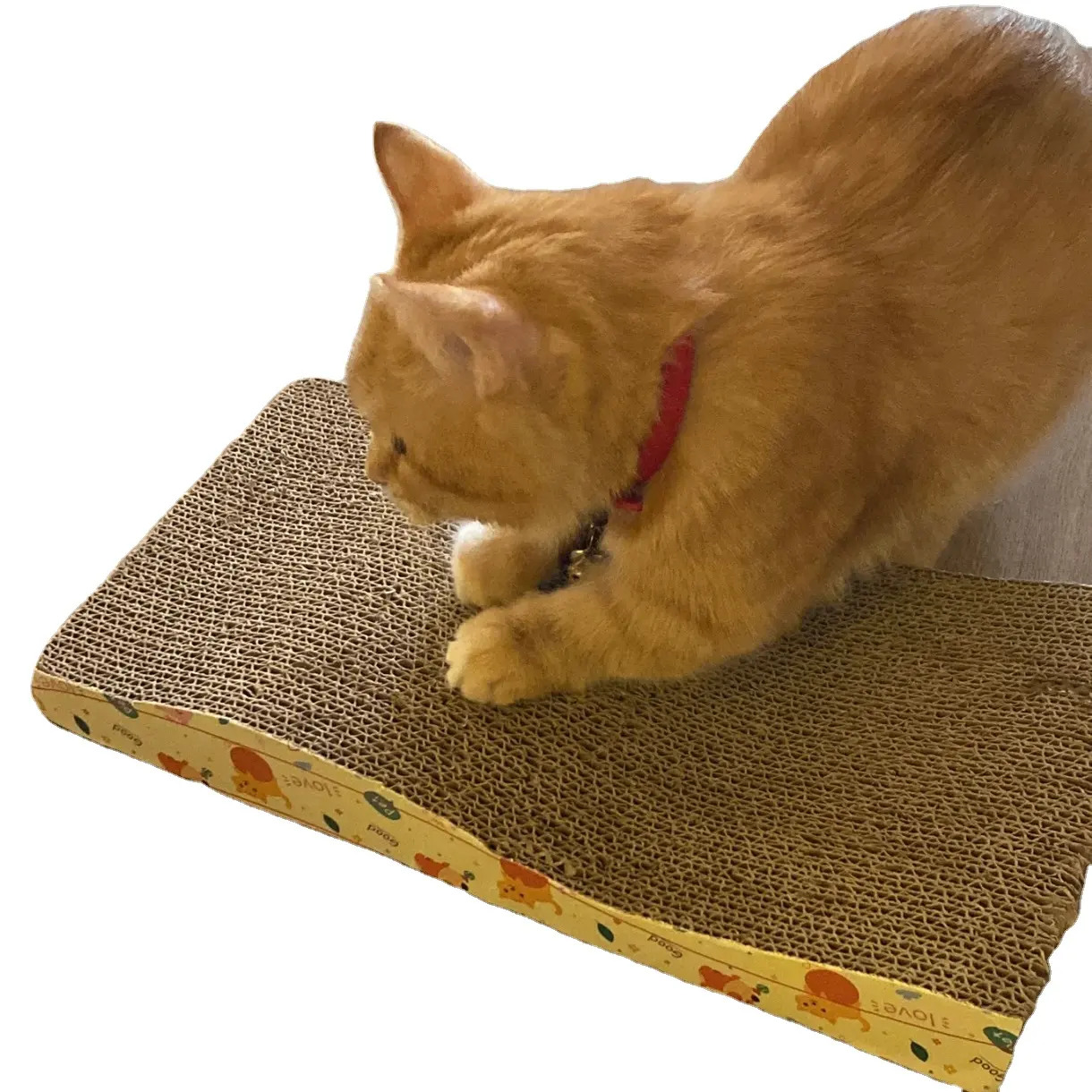 Mainan cakar alat cakar cakar kucing dengan kertas bergelombang dibuat dari Vietnam Ms. Jennie