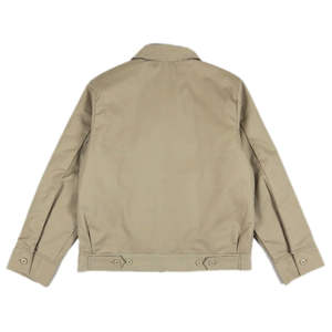 Fournisseur d'usine 100% coton Veste de travail personnalisée Eisenhower Mécanicien Unisexe Formelle Col montant Logo frontal Imperméable Coupe-vent Hiver - Product Image 2