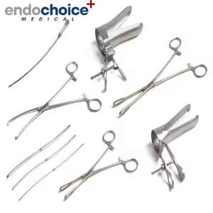 Juego de instrumentos de episiotomía de 20 piezas de calidad superior Fuente de alimentación manual Acero inoxidable para cirugía de parto - Product Image 3