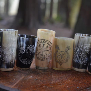 Drinking Horn Glass <b>Cup</b> <b>Viking</b> Eco-Friendly High Quality - Product Image 1