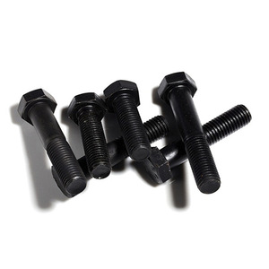 M5 M6 M8 M10 M12 M14 M16 M20 M22 M24 M27 Grade sınıf 12.9 DIN933 931 siyah alaşımlı çelik tam konuları yüksek çekme altıgen başlı cıvatalar - Product Image 5