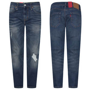 Wahed Effects Denim Jeans Fabriqués Droit Casual Slim Fit Pantalon Jeans Hommes Fermeture à glissière Jeans pour Hommes - Product Image 6