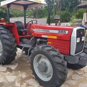 Tracteur à roues Massey Ferguson 385 d'occasion 2WD/4WD 90 CV avec composants essentiels du moteur et de la boîte de vitesses à prix réduit - Product Image 2