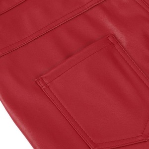 Personalizar nuevo estilo moto PU Streetwear pantalones de invierno para hombres y mujeres con diseño de carreras - Product Image 6