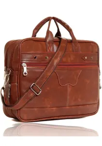 Shrekha Creations 2025 Latest Creations Custom Vintage Genuine Leather <b>Laptop</b> Briefcase Wholesale Business Bag <b>Laptop</b> <b>Covers</b> - Product Image 3