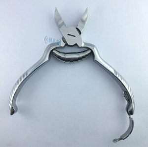 Cortador de uñas personalizado, cortador de anillo de uñas encarnadas de doble acción resistente, cortador de uñas con resorte de barril de 5,5 pulgadas - Product Image 6