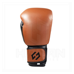 Guantes de boxeo profesionales de diseño personalizado de marca privada de cuero para uso deportivo disponible a bajo precio - Product Image 5