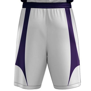 Vente en gros de nouveaux ensembles de maillots de basket-ball sportifs, ensemble short réversible, uniforme de basket-ball en sergé avec motif personnalisé - Product Image 6