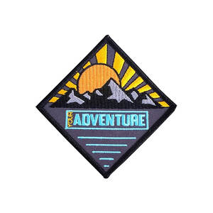 Écussons d'aventure pour voyage et randonnée Écussons d'espace naturel brodés thermocollants et écologiques pour vêtements - Product Image 3