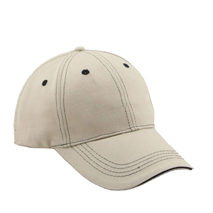 Gorras de béisbol de Estilo Vintage para hombre con logotipo bordado personalizado con protección solar elegante gorras ajustadas con impresión de soplo - Product Image 1