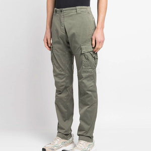 Pantalones Cargo para hombre estilo americano al por mayor 2025, cintura alta XL, ajuste holgado con múltiples bolsillos en las piernas Karachi, estilo Au-Revoir - Product Image 4