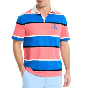 Camiseta Polo de talla grande para hombre, camiseta Polo de Material transpirable con diseño personalizado, camisetas con bajo MOQ - Product Image 1