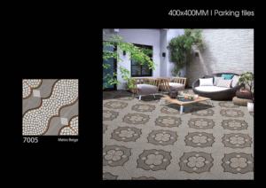 Carreaux de céramique à finition mate pour extérieur 40x40cm 400x400mm pour allées de stationnement et chemins extérieurs - Product Image 4