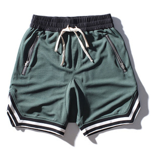 Transpirable Fitness Running Training Men Sports Shorts Venta al por mayor Tallas grandes Hombres Workout Gym Basketball Shorts Pour Hommes - Product Image 2